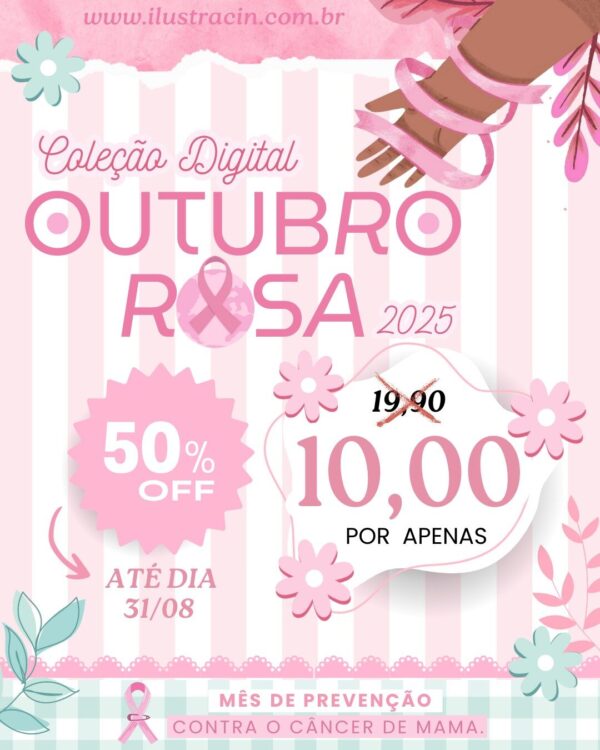 Coleção Digital OUTUBRO ROSA 2025