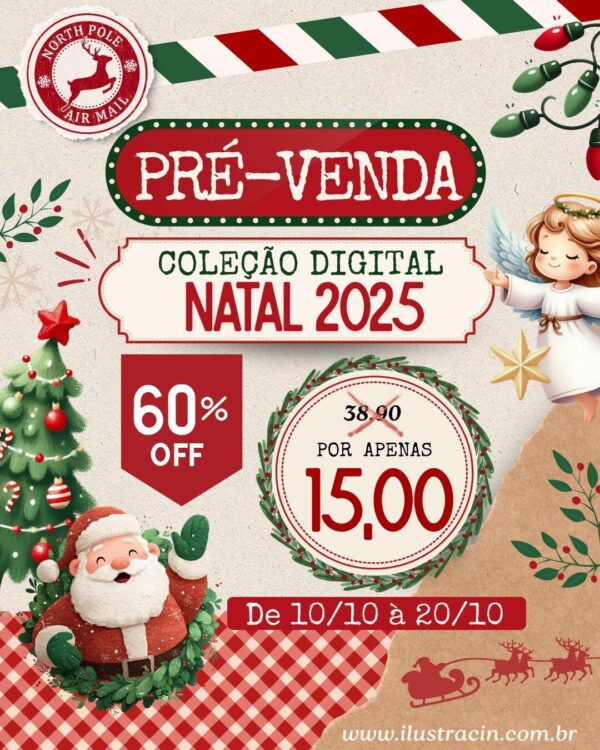 PRÉ-VENDA Coleção Digital NATAL 2025