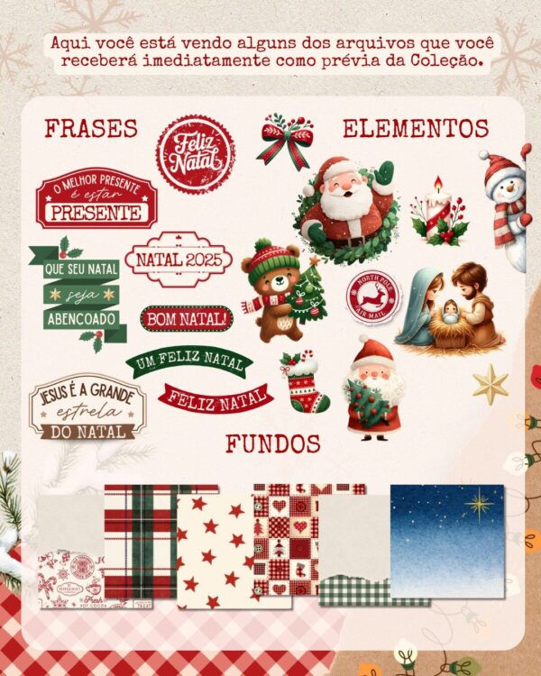 PRÉ-VENDA Coleção Digital NATAL 2025 - Imagem 3